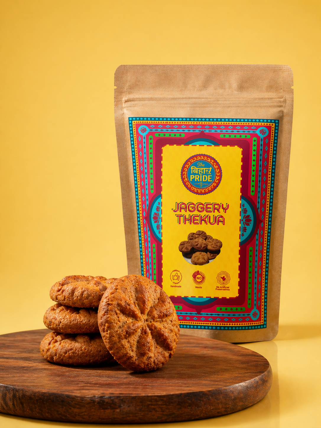 Jaggery Thekua