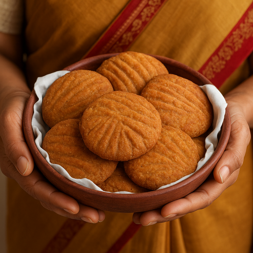 Jaggery Thekua