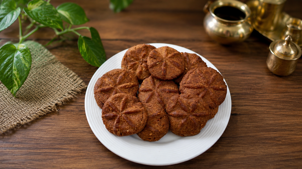 Jaggery Thekua