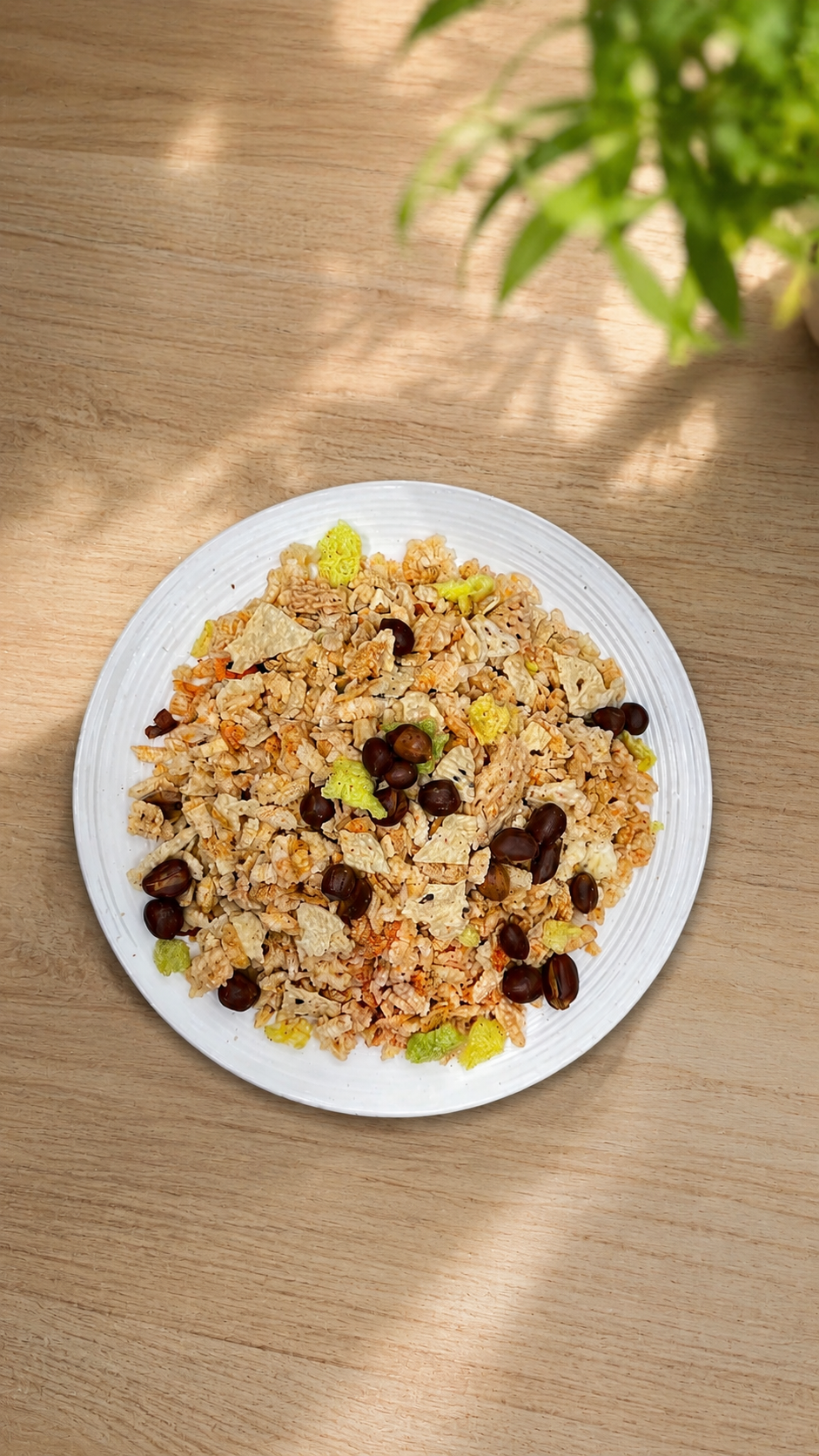 Chiwda with Papad Mix Bhuja