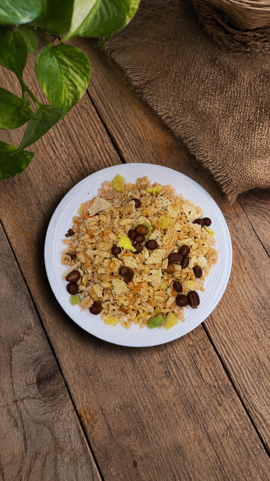 Chiwda with Papad Mix Bhuja