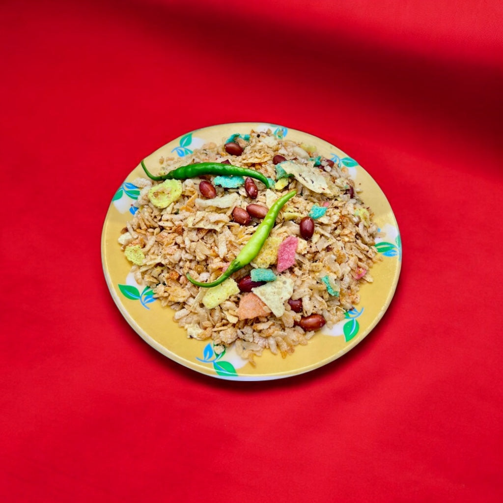Chiwda with Papad Mix Bhuja