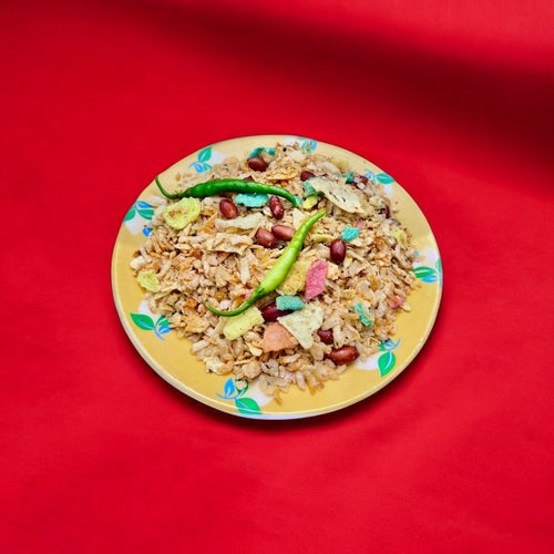 Chiwda with Papad Mix Bhuja